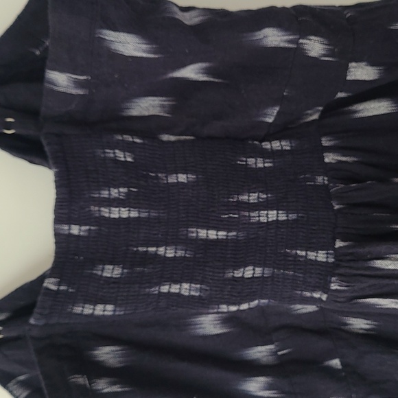 Anthropologie Elevenses Ikat Zip Front Jumpsuit size 4 - Picture 8 of 8